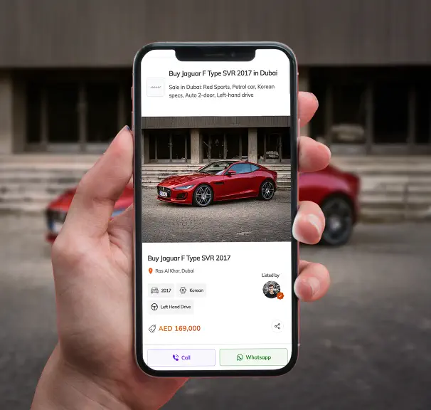 Car Listing on OneClickDrive App